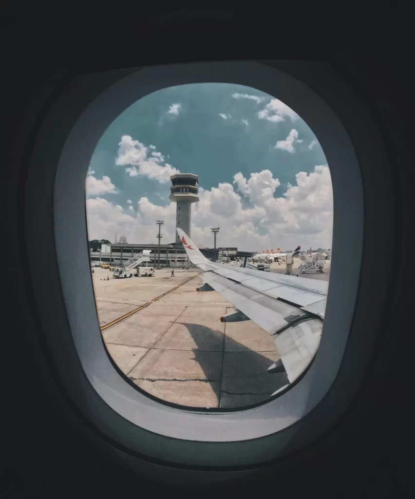 Filipino traveler with insurance protection