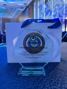 PowerWealth Insurance Services receiving the Stronghold Classic Million Producer Award during the Stronghold Insurance recognition event in Manila.